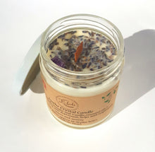 Serenity Crystal Candle by 2 Chicks with Scents with Eucalyptus and Lavender